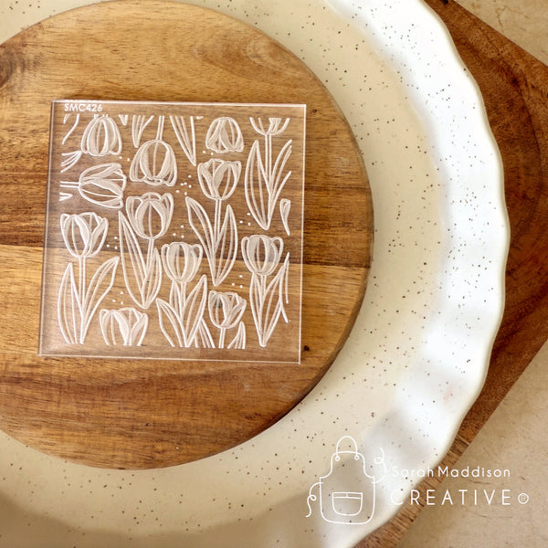 Tulip Pattern Debosser (Sarah Maddison Creative)
