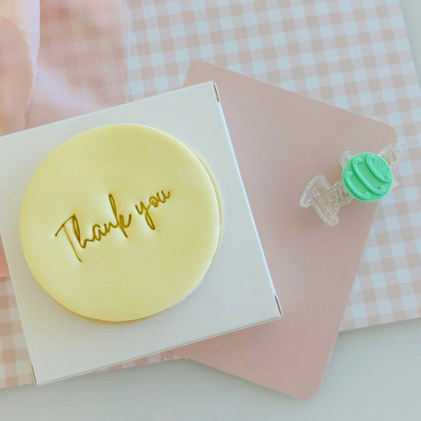 Thank You Text Stamp (SweetP)