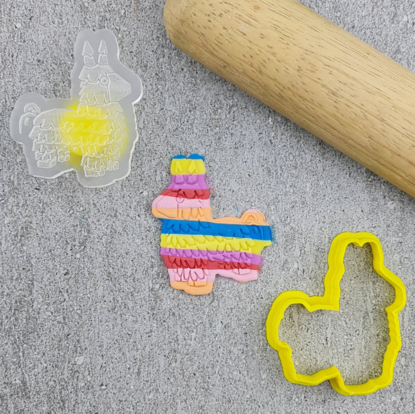 Mini Birthday Party Set Cutter and Debosser Set