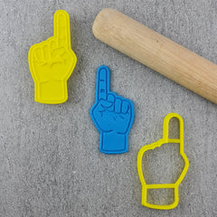 1# Fan Finger Glove Cutter and Embosser Set