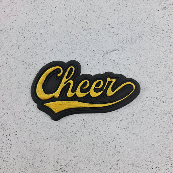 Cheer Text Cutter and Debosser Set