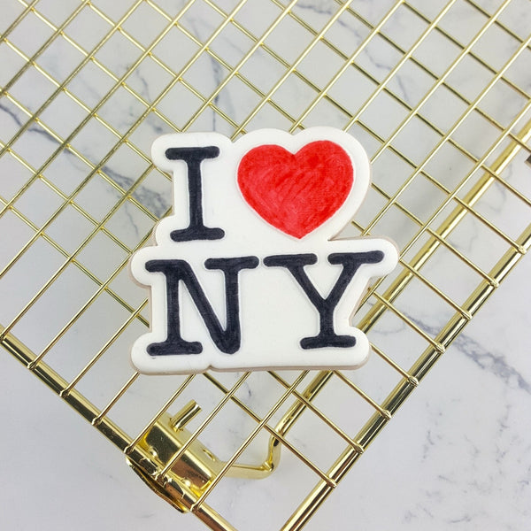 I Love New York Cutter and Debosser Set