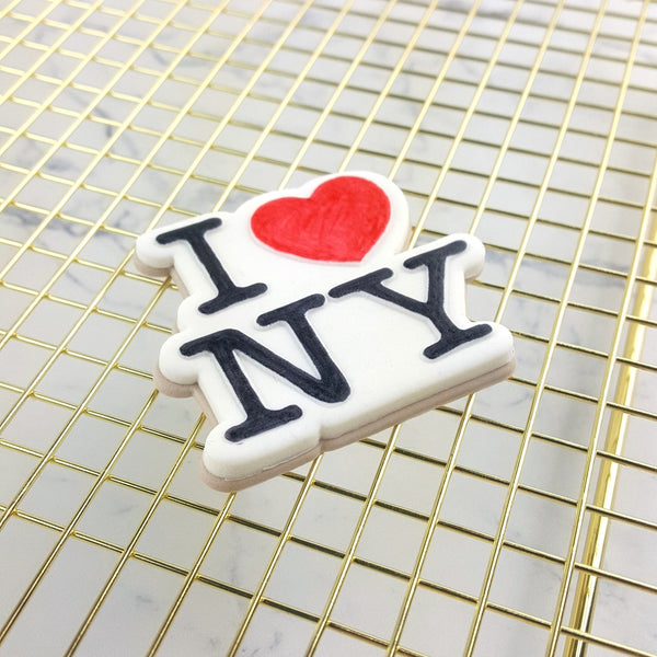 I Love New York Cutter and Debosser Set