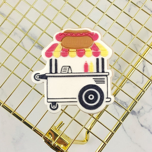 Hot Dog Stand Cutter and Debosser Set
