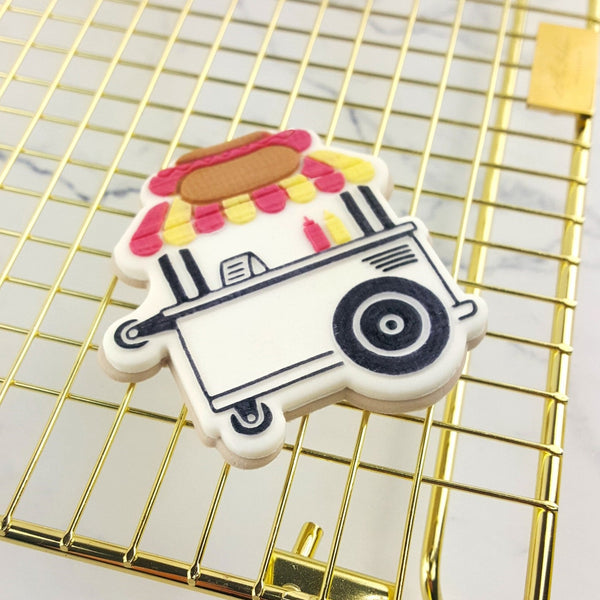 Hot Dog Stand Cutter and Debosser Set