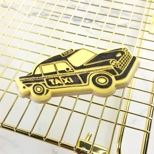 Taxi Cab Cutter and Debosser Set