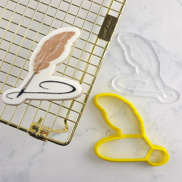 Quill Feather Pen Cutter and Debosser Set