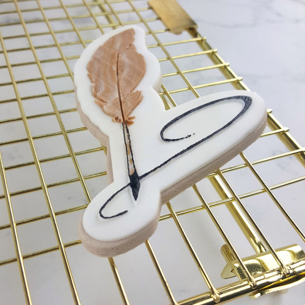 Quill Feather Pen Cutter and Debosser Set