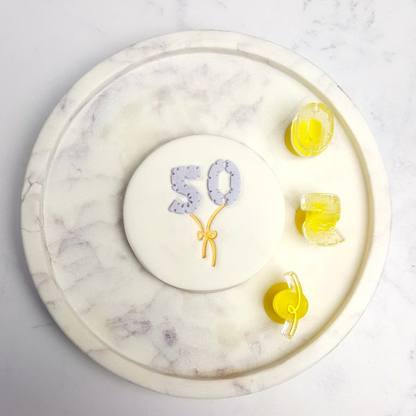 Mini Number Foil Balloon Embosser