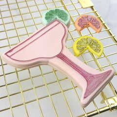 Margarita Cocktail Glass Cutter & Debosser Set