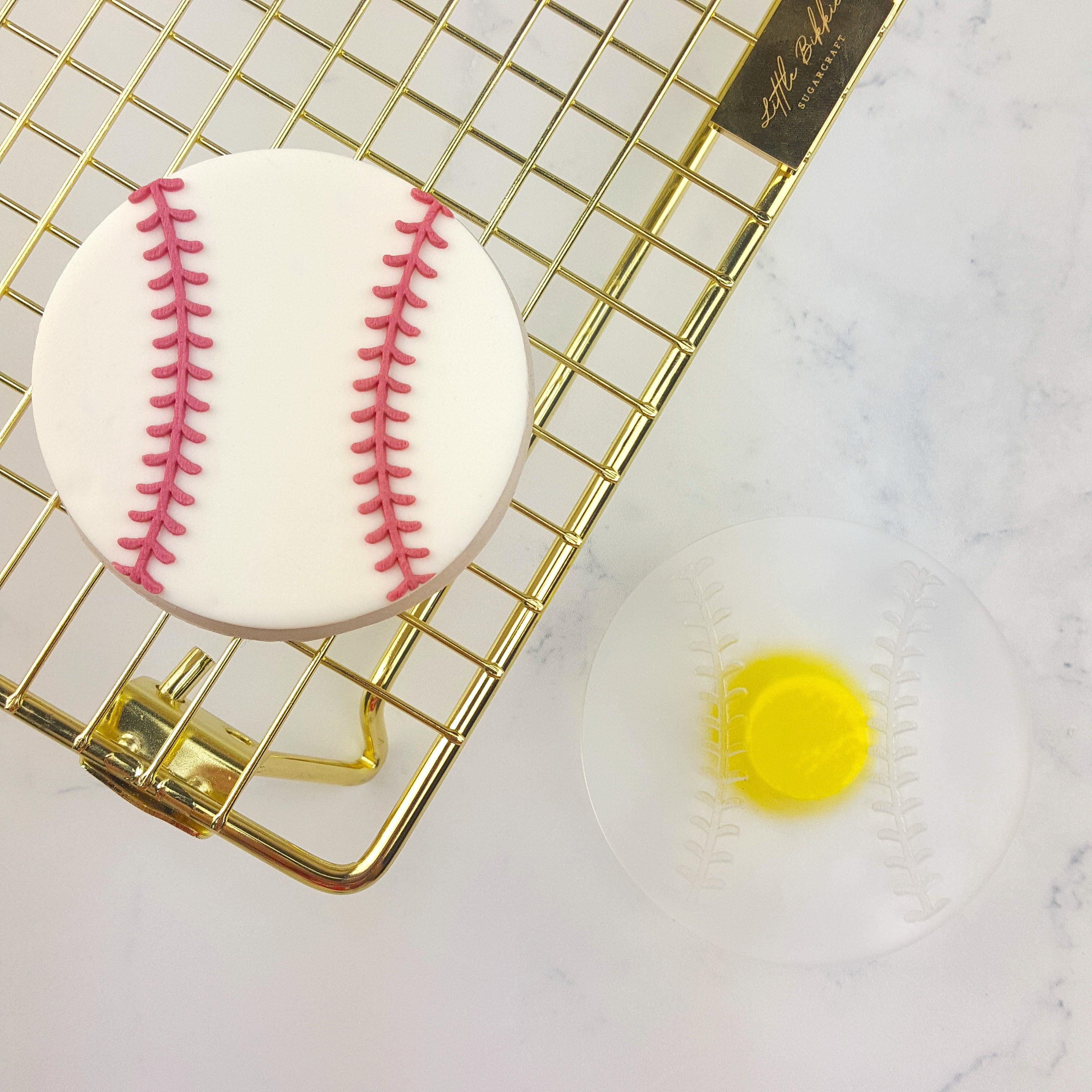 Baseball Debosser Stamp
