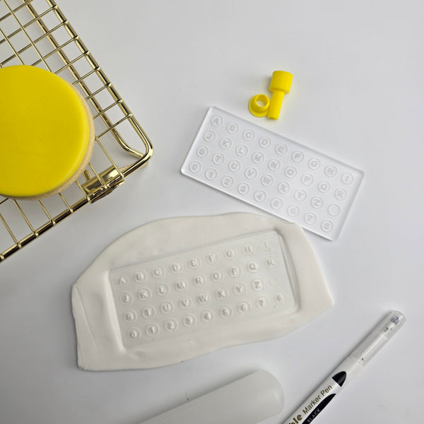 Alphabet Bead Cutter & Debosser Set