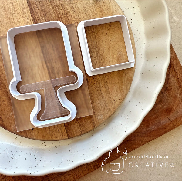 Cake on Stand Cutter and Debosser (Sarah Maddison Creative)