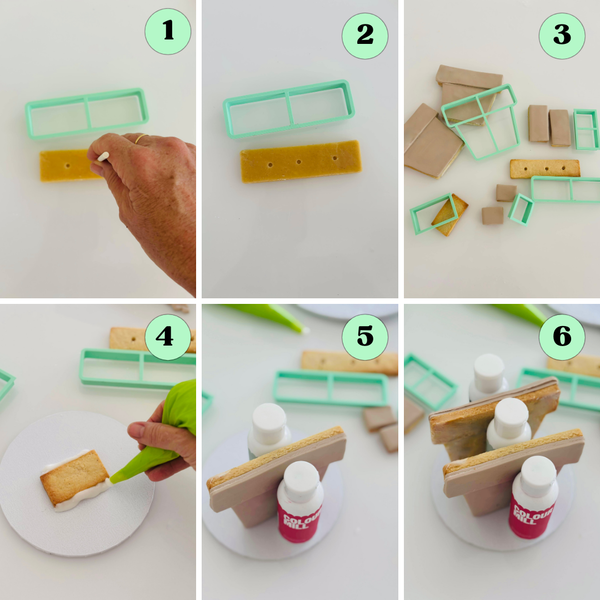 3D Flower Pot + Flowers Bento Full Set (SweetP)