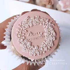 Merry Christmas Wreath Debosser (Sarah Maddison Creative)