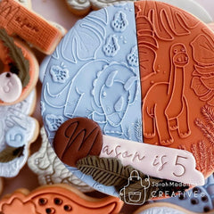 Triceratops Pattern Debosser (Sarah Maddison Creative)