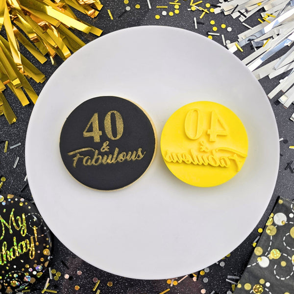 40 & Fabulous Embosser