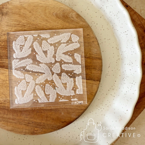 Pine Pattern Debosser (Sarah Maddison Creative)