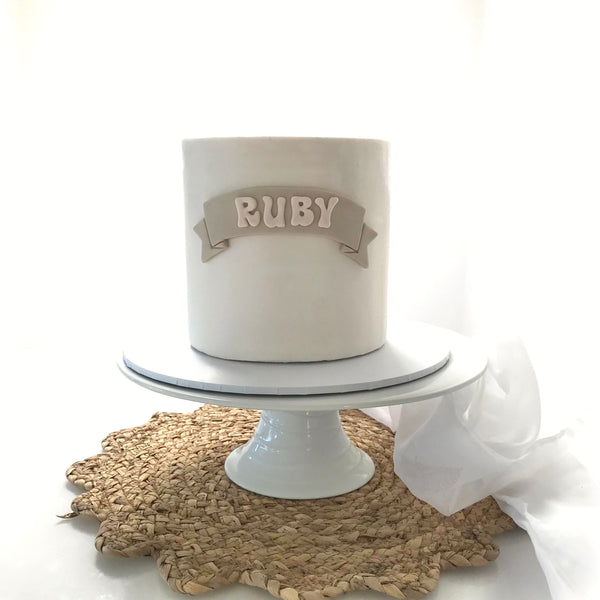 Ribbon Banner Cutter and Embosser Set (SweetP Cakes and Cookies)