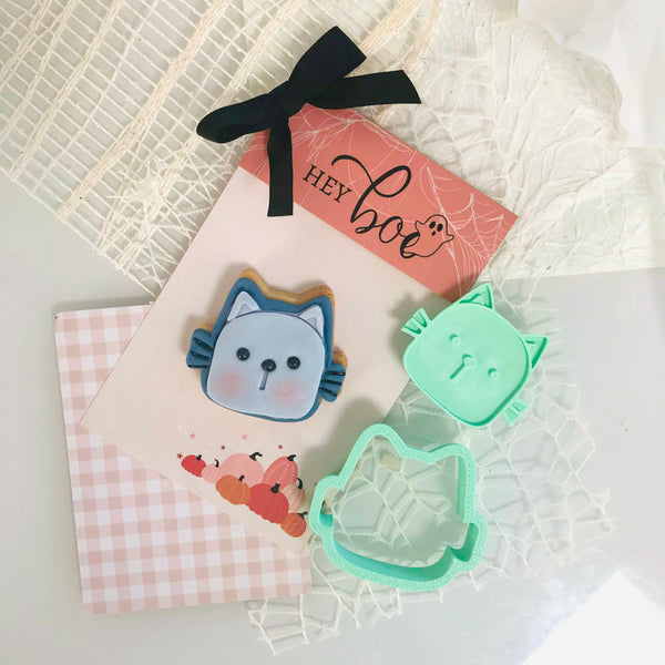 Hey Boo - Halloween Bento Minis Cutter Full Set (SweetP)