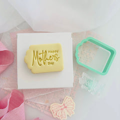 Happy Mother's Day Gift Tag - Bento Minis Cutter Set (SweetP)