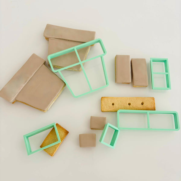 3D Flower Pot + Flowers Bento Full Set (SweetP)