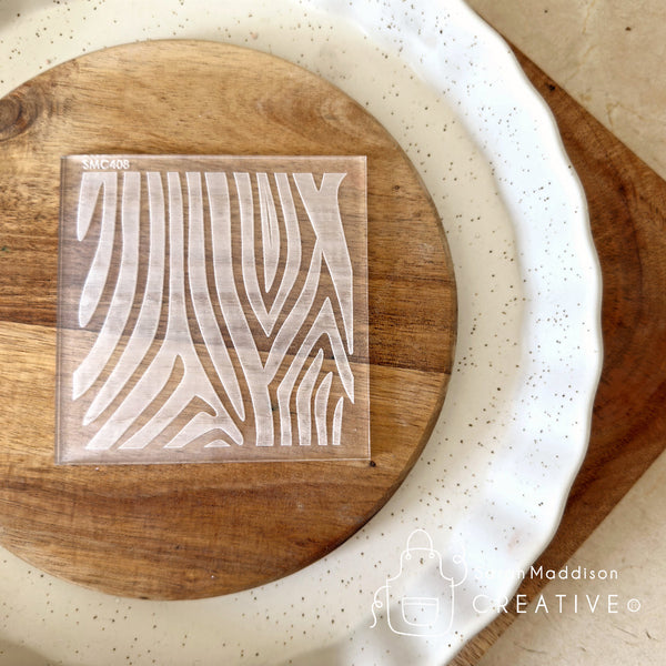 Zebra Pattern Debosser (Sarah Maddison Creative)