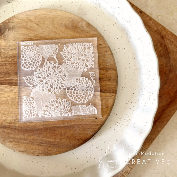 Dahlia Pattern Debosser (Sarah Maddison Creative)