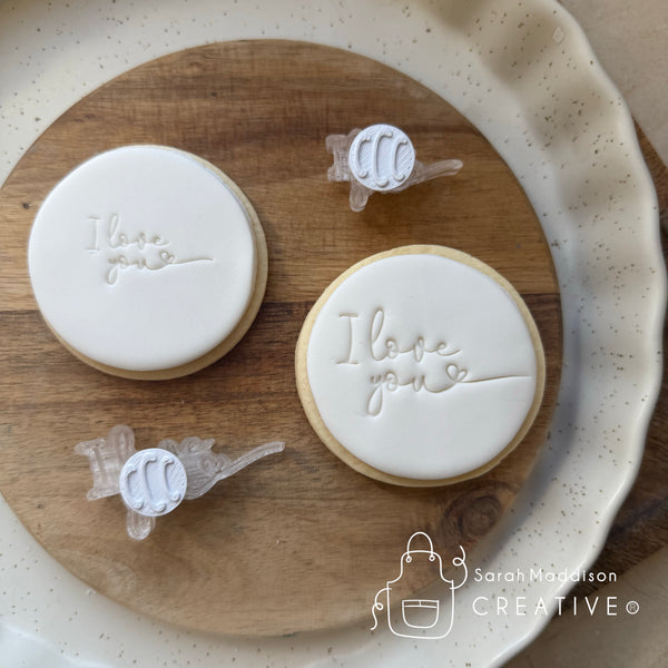 I Love You Impression Stamp (Sarah Maddison Creative)