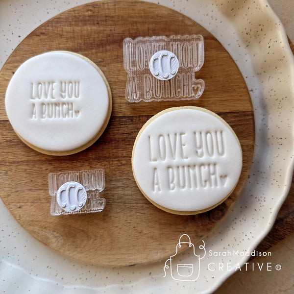 Love You A Bunch Impression Stamp (Sarah Maddison Creative)