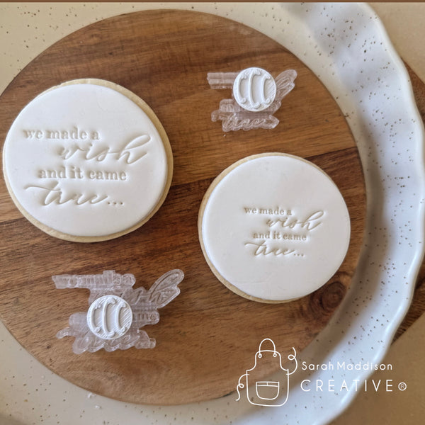 We Made A Wish Impression Stamp (Sarah Maddison Creative)