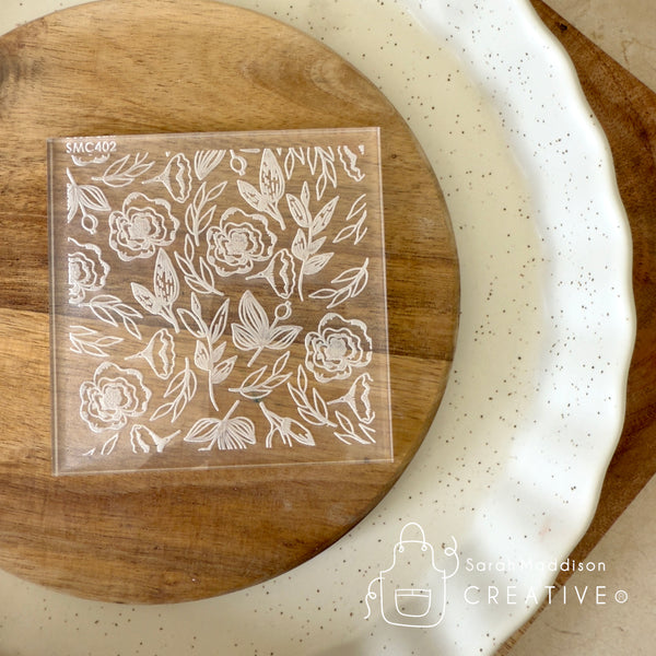 Botanical Pattern Debosser (Sarah Maddison Creative)
