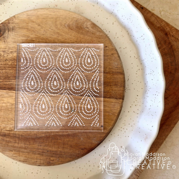 Spotted Drops Pattern Debosser (Sarah Maddison Creative)