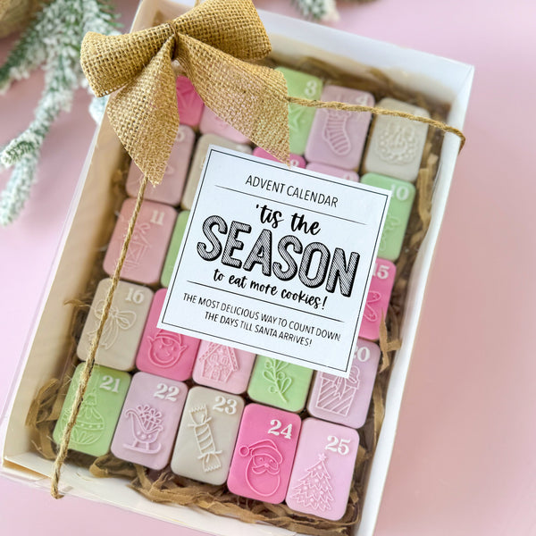 Holly Jolly Advent Cutter & Debosser Set (Little Biskut)