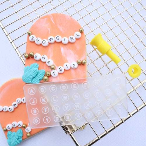 Alphabet Bead Cutter & Debosser Set