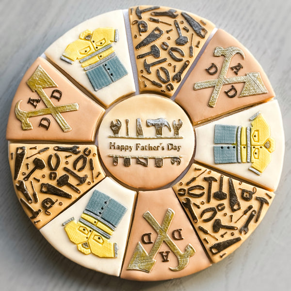 Tradie Dad Platter Cutter & Debosser Set (Bikkie Smalls)