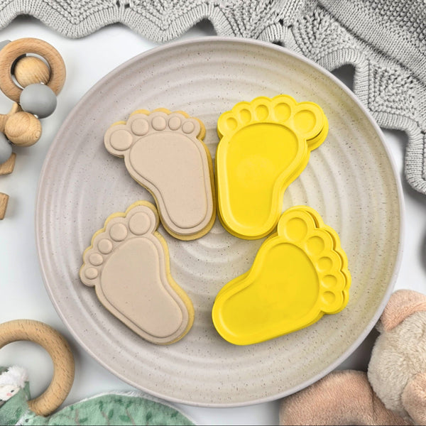 Baby Foot Cutter & Debosser Set