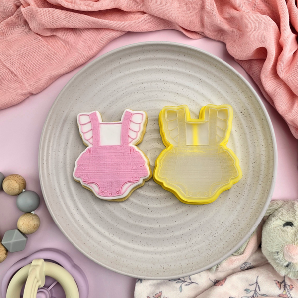 Baby Frilly Romper Cutter & Debosser Set