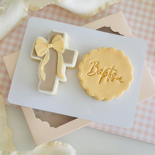 Baptism Text Stamp (SweetP)