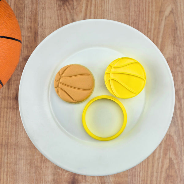 Basketball Dimple Pattern Plate