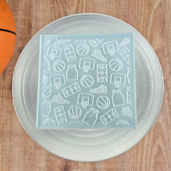 Basketball Pattern Plate
