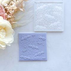 Bats and Spiders Pattern Debosser (Cake Sera Sera)