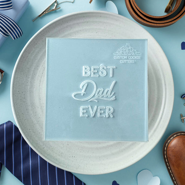 Best Dad Ever Debosser
