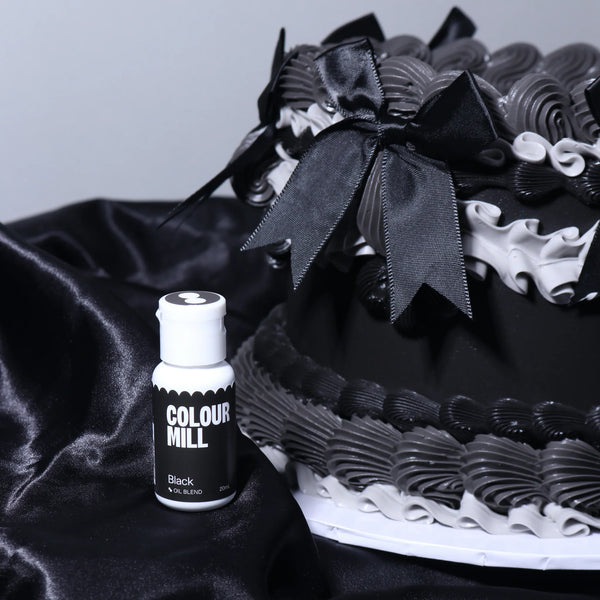 Oil Based Colouring 20ml Black