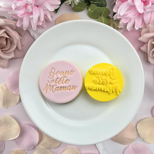 Bonne Fête Maman (Happy Mother's Day) French V2 Embosser