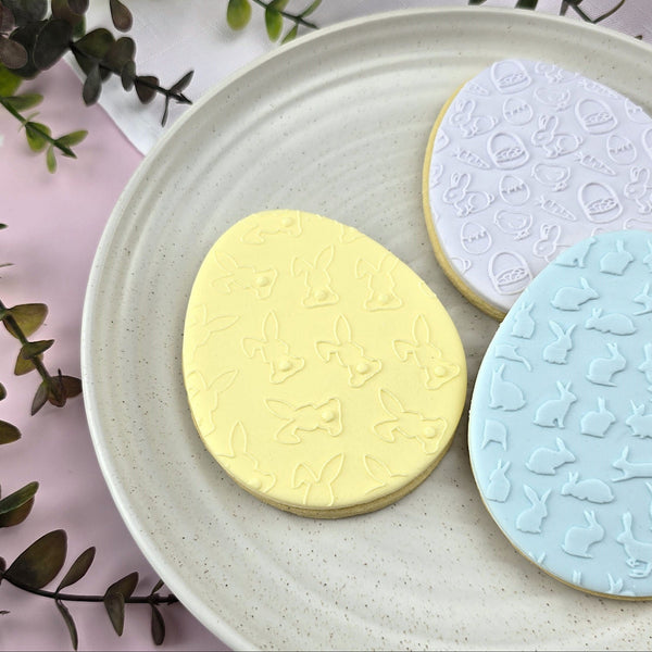Bunny Tails Pattern Plate