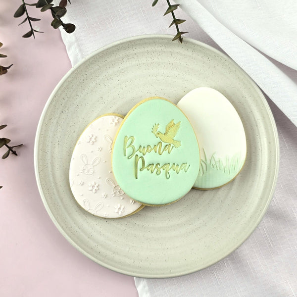 Buona Pasqua (Happy Easter) Italian Embosser