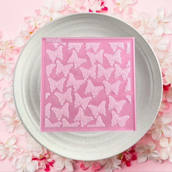 Butterflies Pattern Plate