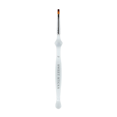 Clear Grip Flat Brush #2 (Sweet Sticks)