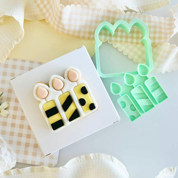 Happy Bee Day - Bento Minis Cutter Full Set (SweetP)